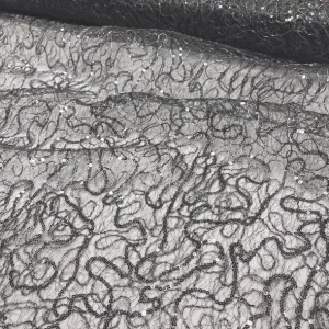 Bedazzle Wholesale Fabric in Charcoal