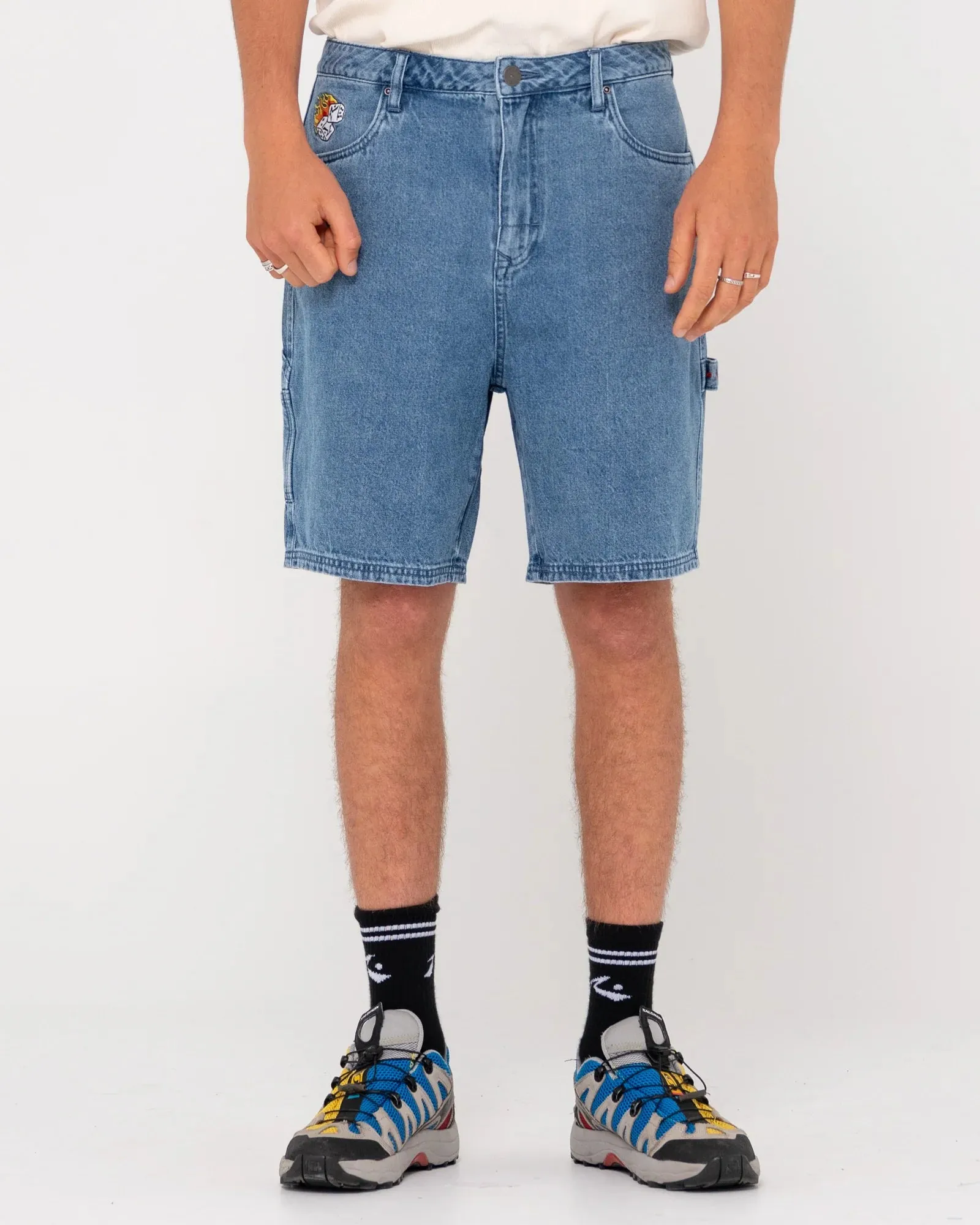 DUNGAREE DENIM WALKSHORT