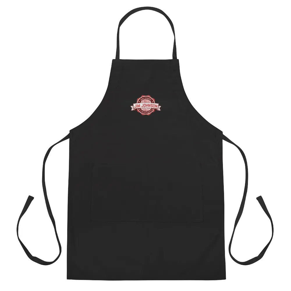 Embroidered Jim Johnson Pitmaster Apron