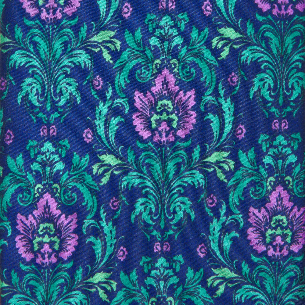 Florentine Silk Guild Blue Green Purple Duchesse Silk Tie