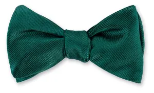 Hunter Green Derwin Repp Bow Tie - B5603