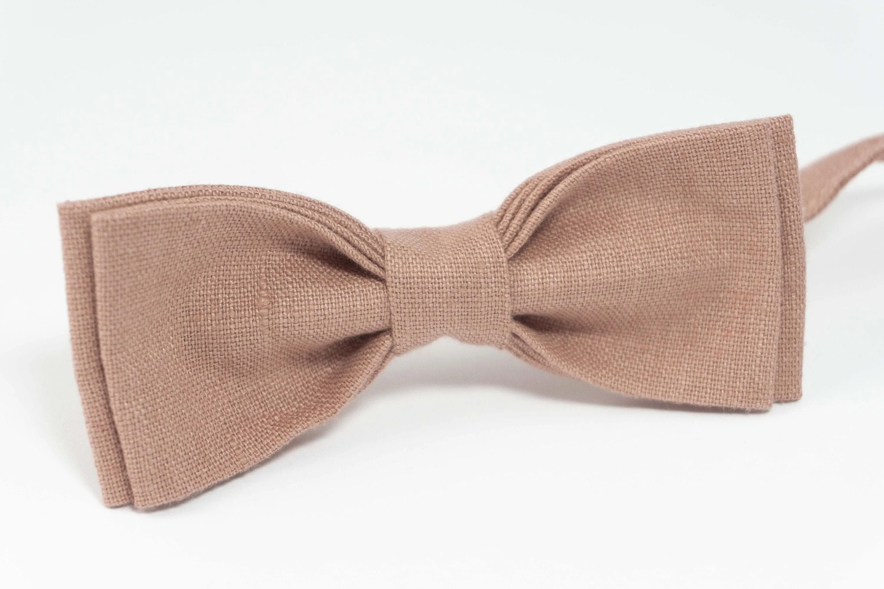 Light brown bow tie wedding | Light brown baby bow tie