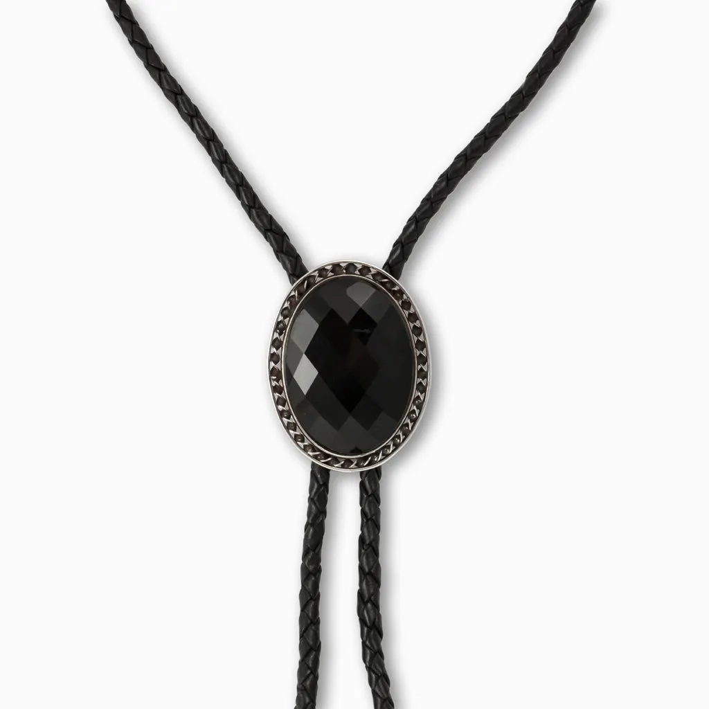 Onyx Bolo-Tie