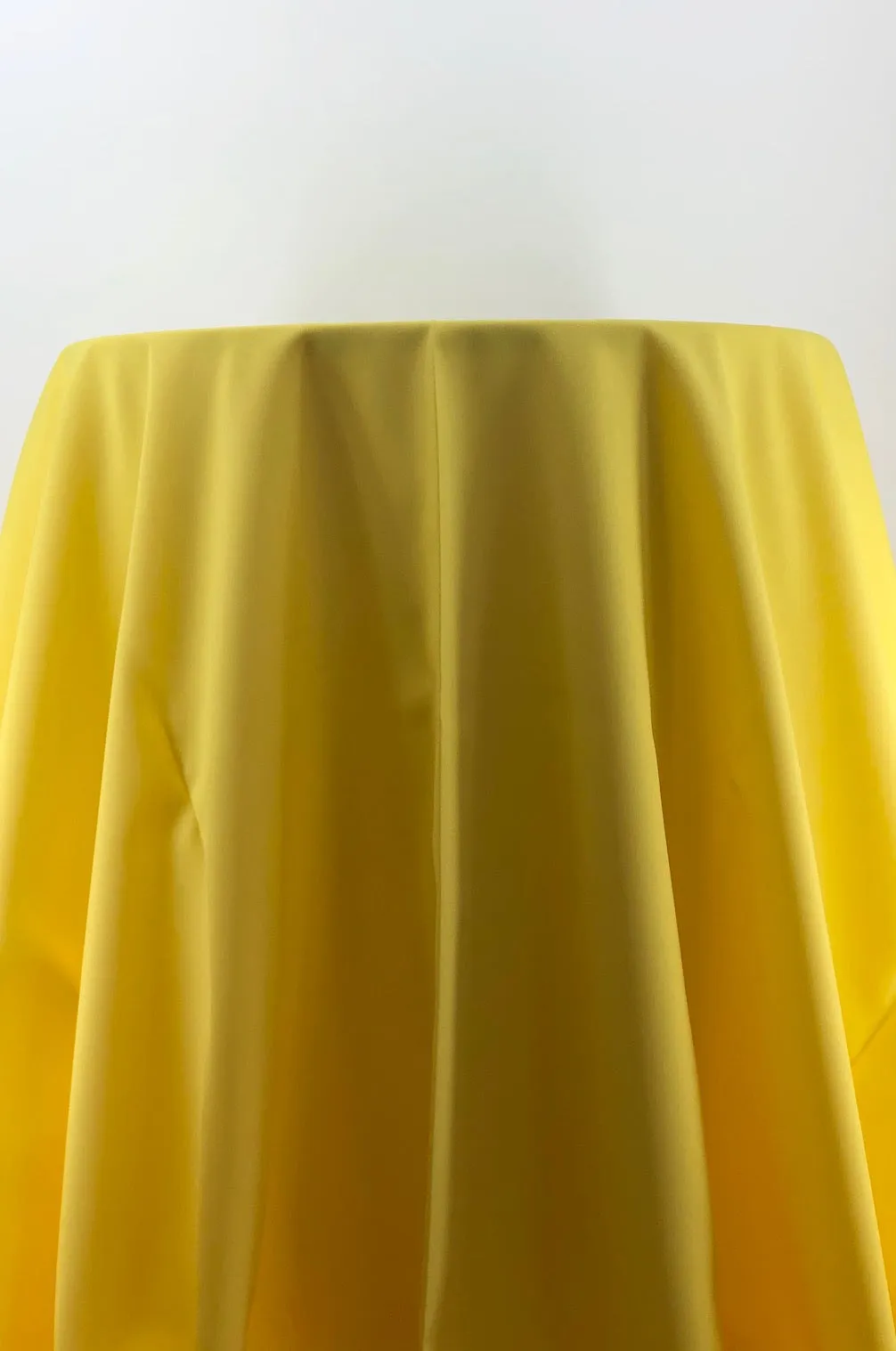 Patio Lemon Polyester Tablecloth 90" Round