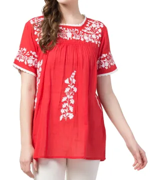 RAJ ALANA EMBROIDERED TOP