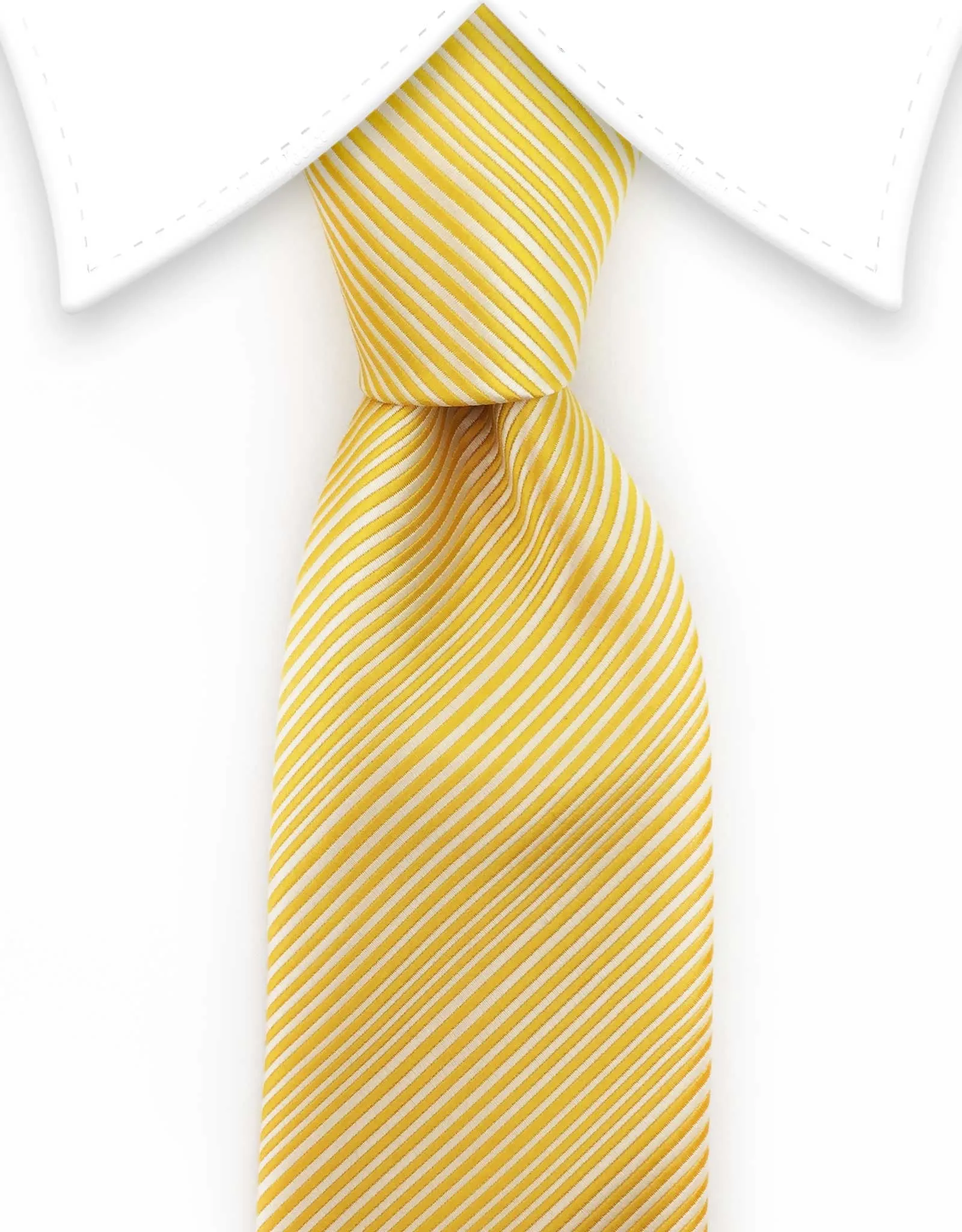 Yellow Pinstripe Tie