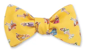 Yellow Springmaid Girls Bow Tie - B4873